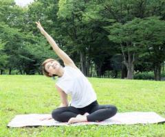 納屋橋ゆめ広場『Park朝YOGA』